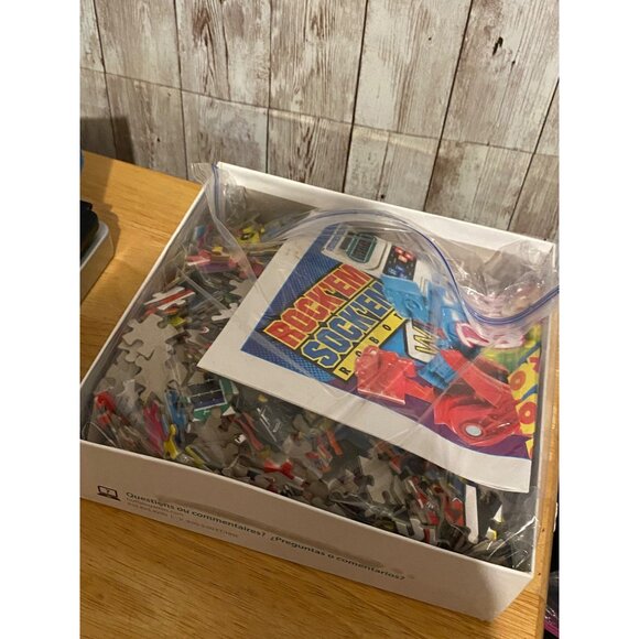 Buffalo Collage Crazy Toy Box Treasures 1000 Piece Jigsaw Puzzle Barbie Mattel - Picture 7 of 7